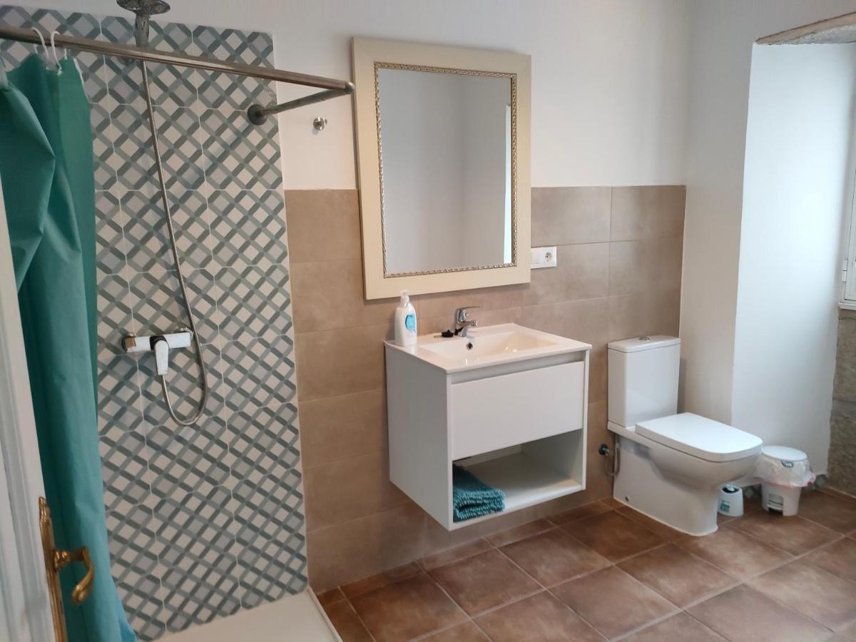 Pension Mar De Rosa Villanueva De Arosa Bagian luar foto